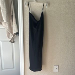 Women’s Black Silk Dress